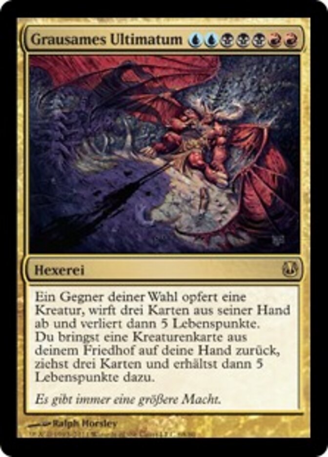 Grausames Ultimatum