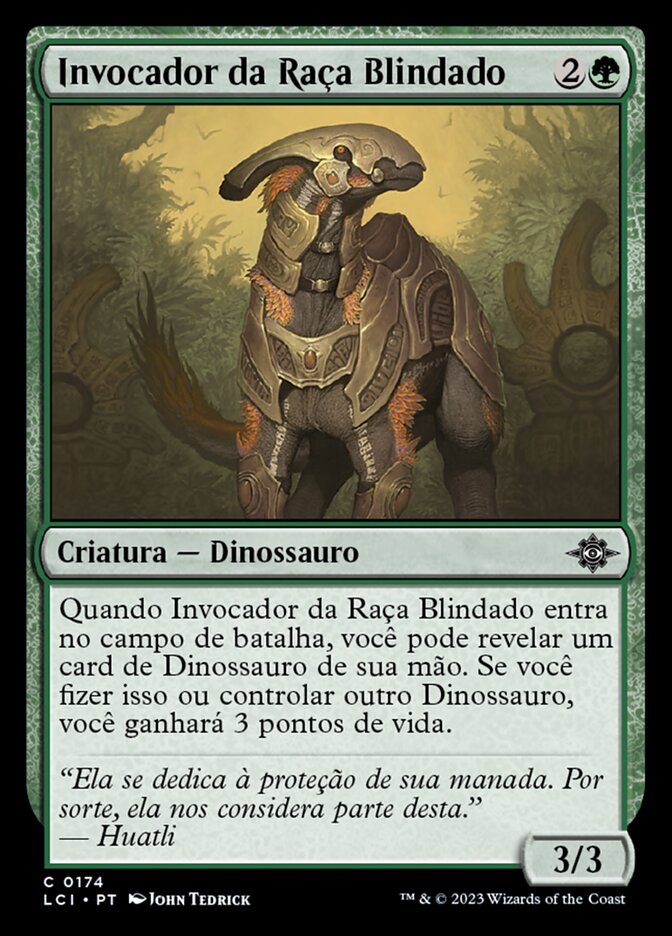 Invocador da Raça Blindado
