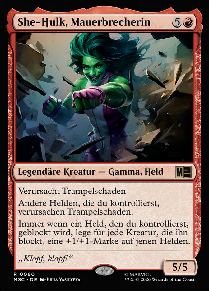 She-Hulk, Mauerbrecherin
