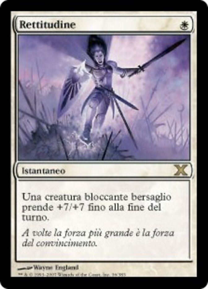 Rettitudine
