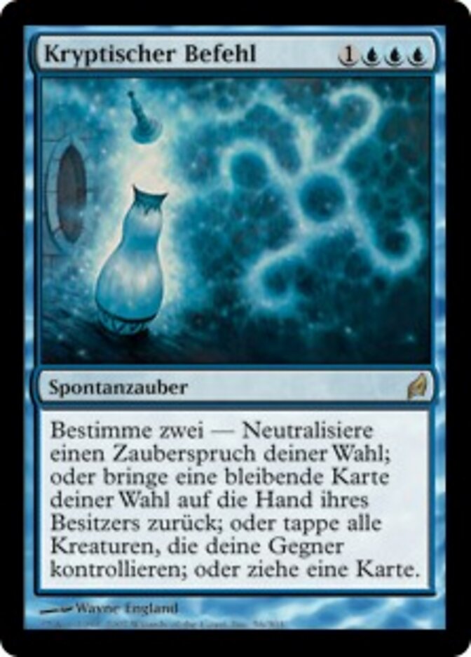 Kryptischer Befehl