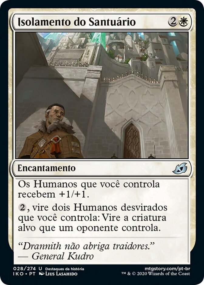 Isolamento do Santuário
