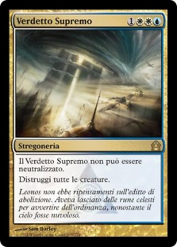 Verdetto Supremo