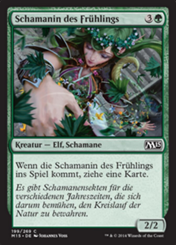 Schamanin des Frühlings