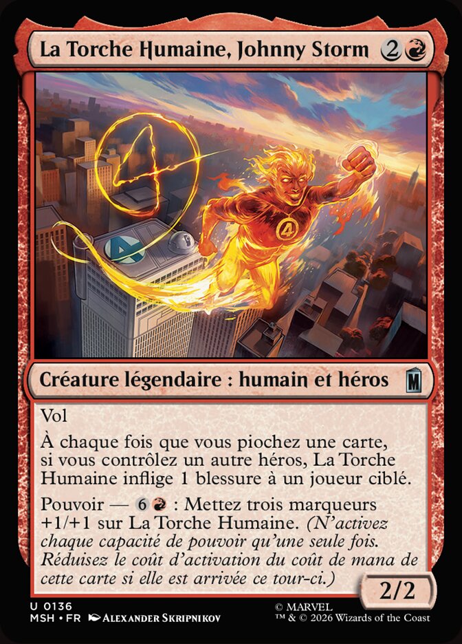 La Torche Humaine, Johnny Storm