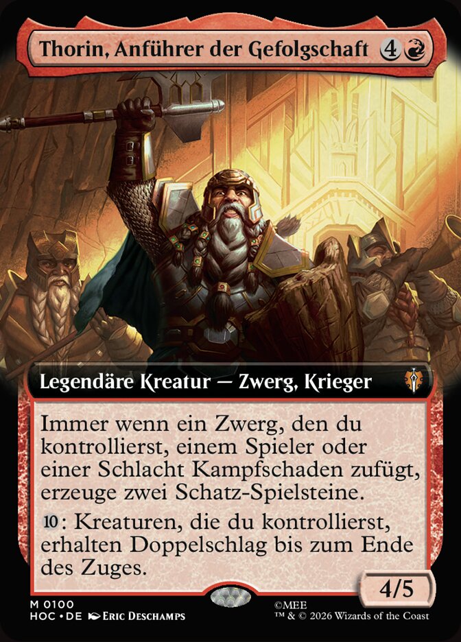 Thorin, Anführer der Gefolgschaft