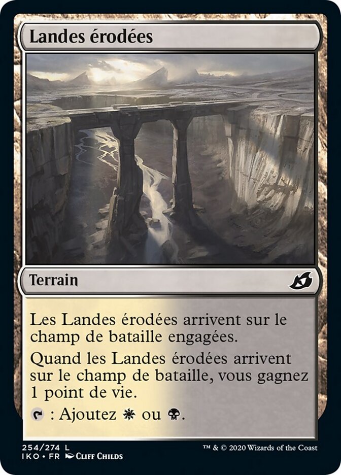 Landes érodées
