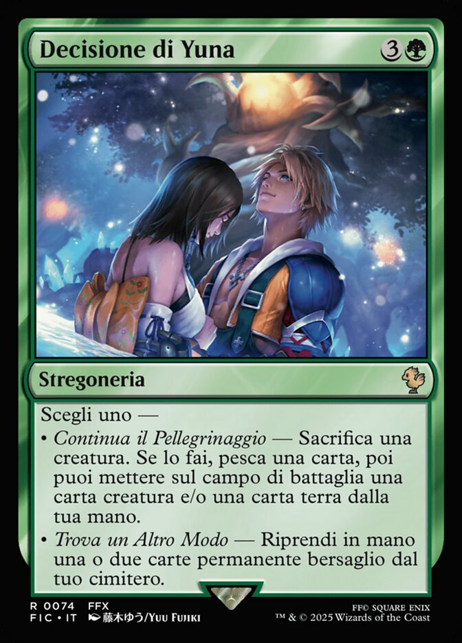 Decisione di Yuna