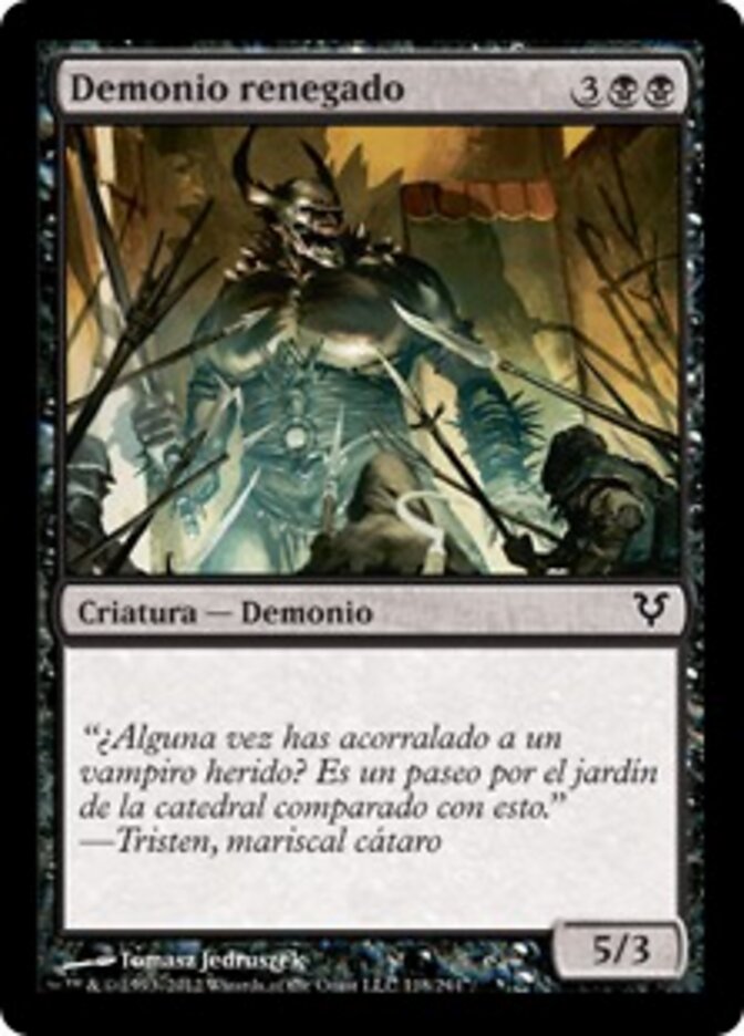 Demonio renegado