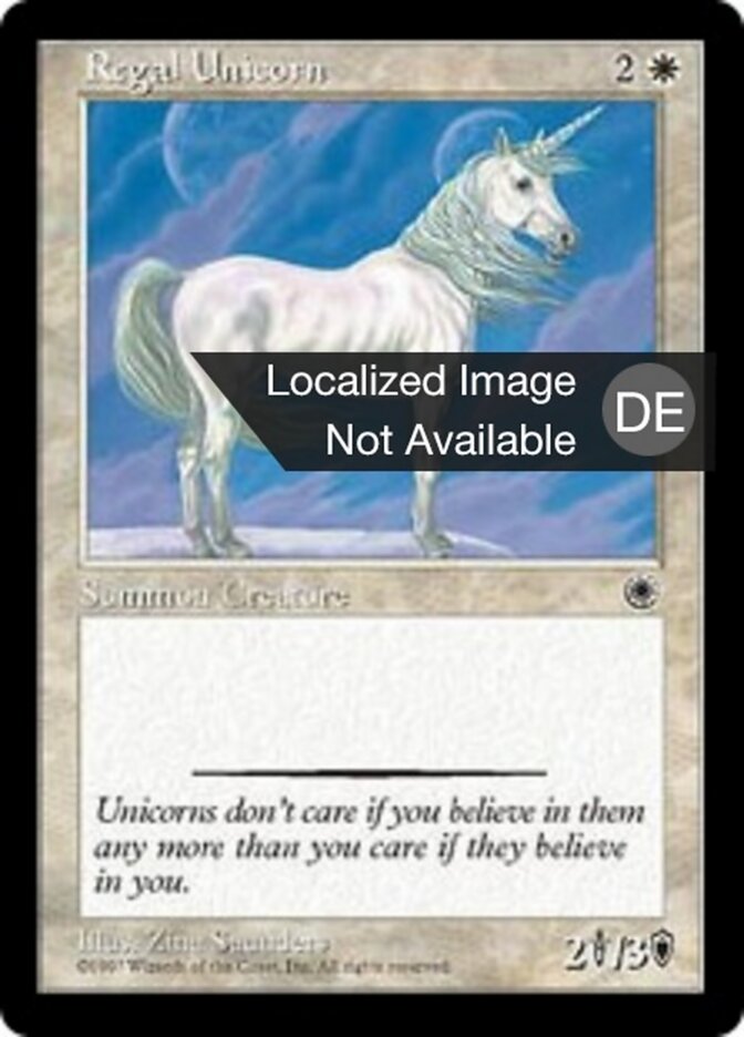 Nobles Einhorn