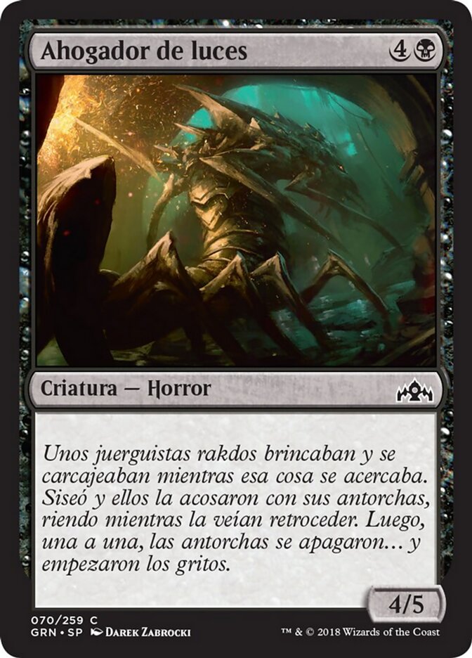 Ahogador de luces
