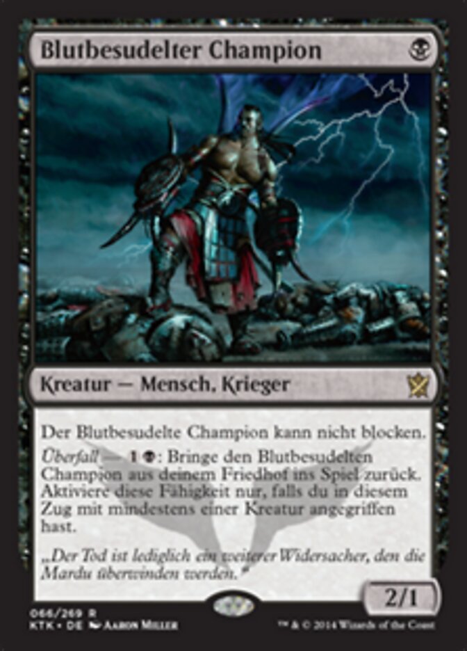Blutbesudelter Champion