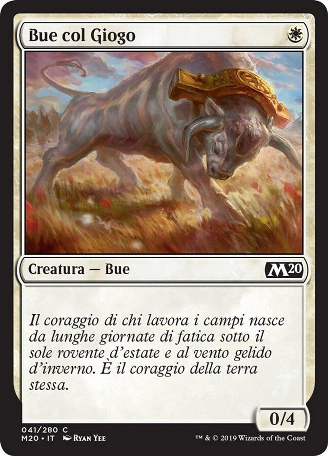 Bue col Giogo