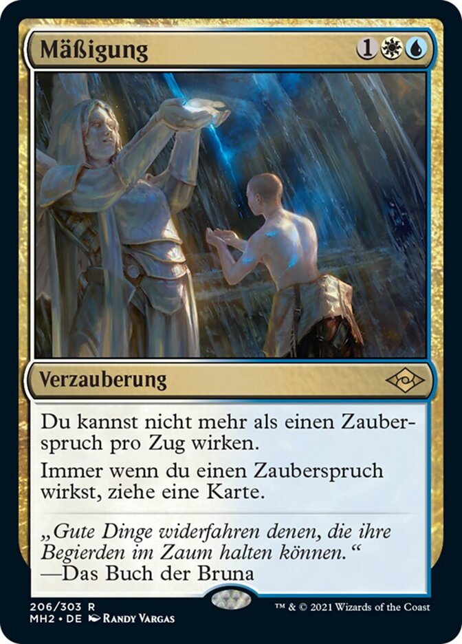 Mäßigung