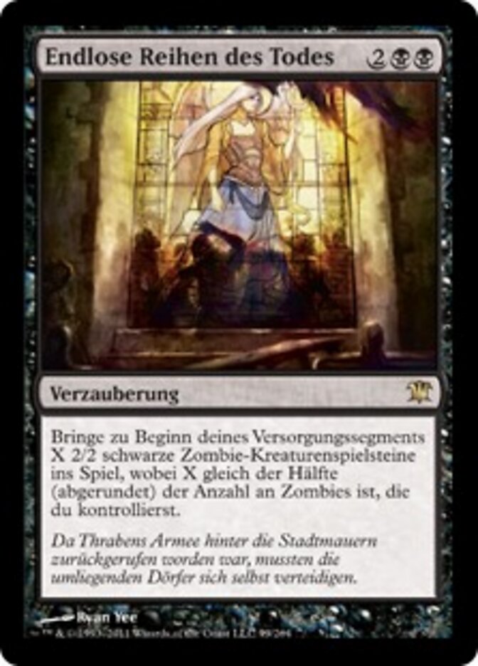 Endlose Reihen des Todes