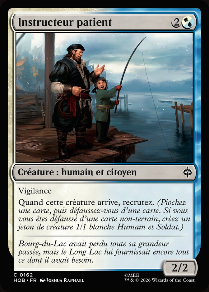 Instructeur patient