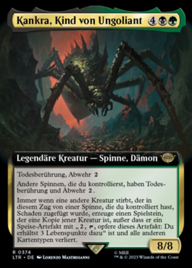 Kankra, Kind von Ungoliant