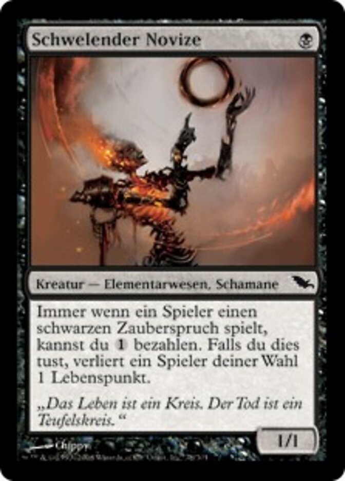 Schwelender Novize
