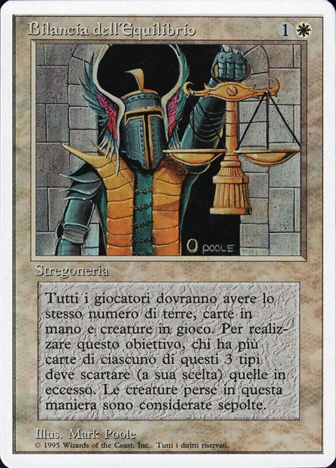 Bilancia dell'Equilibrio