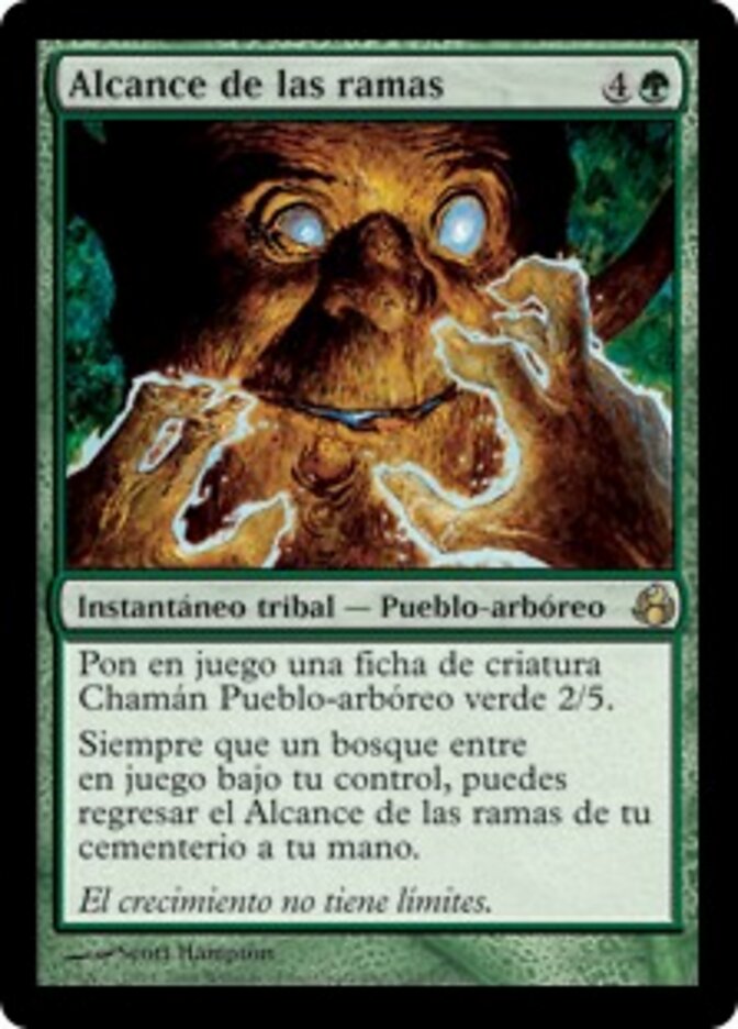 Alcance de las ramas