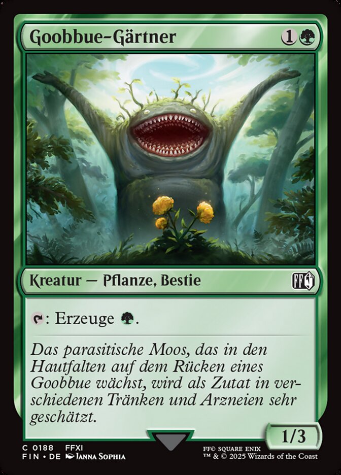 Goobbue-Gärtner