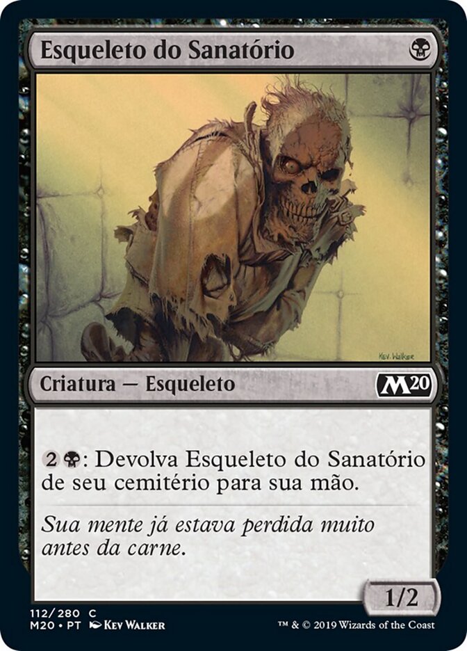 Esqueleto do Sanatório