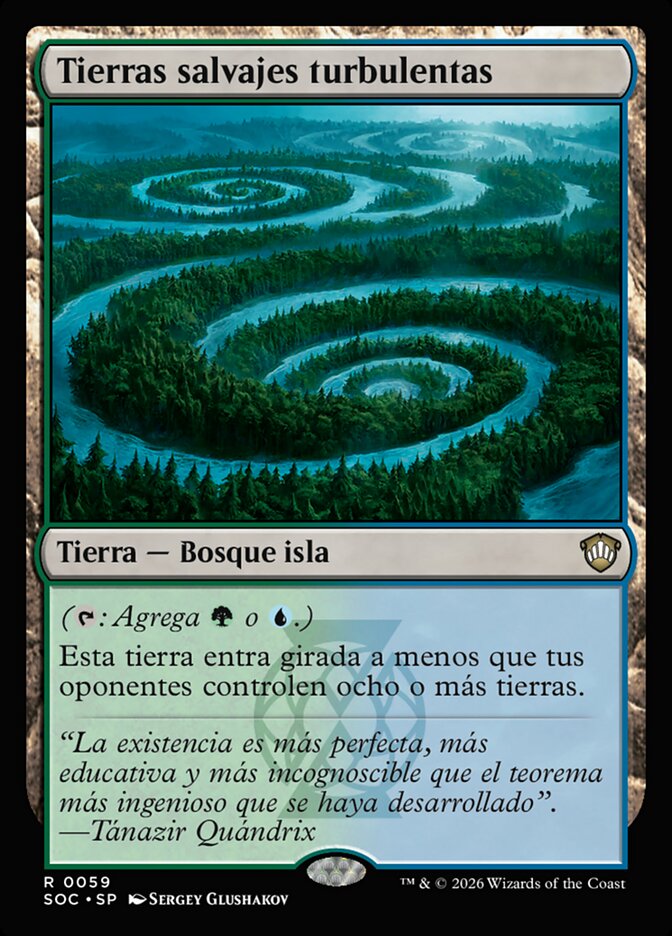 Tierras salvajes turbulentas