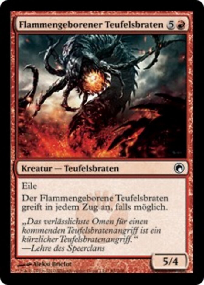 Flammengeborener Teufelsbraten