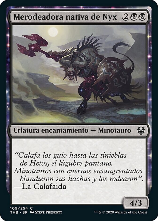 Merodeadora nativa de Nyx