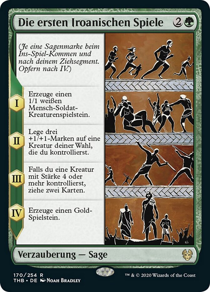 Die ersten Iroanischen Spiele