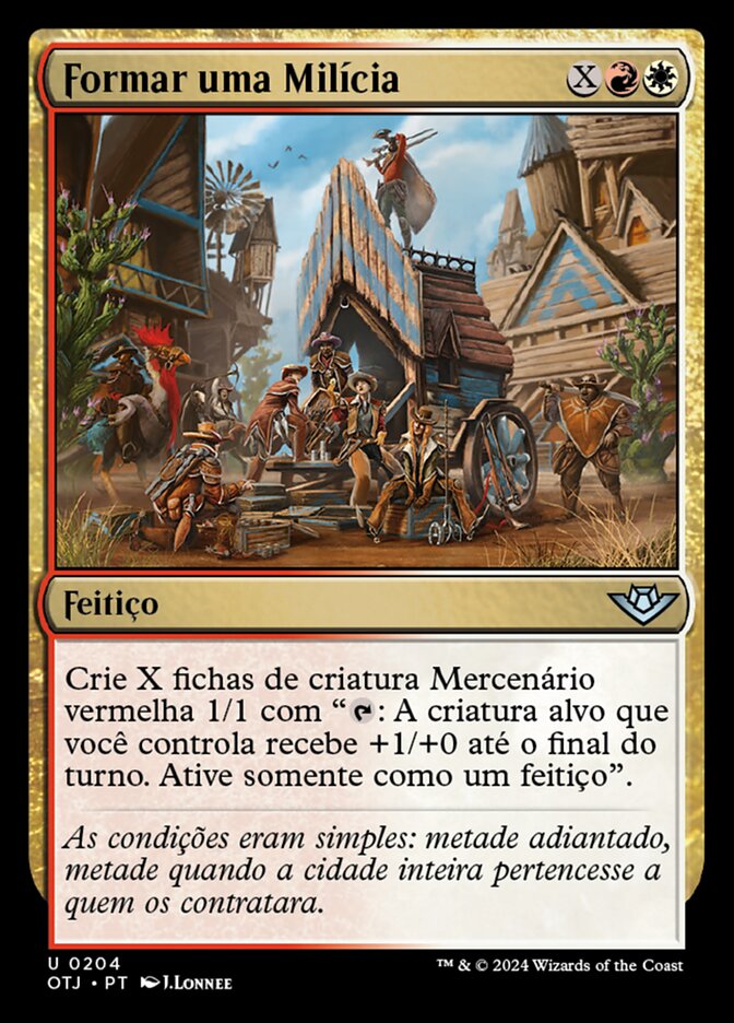 Formar uma Milícia