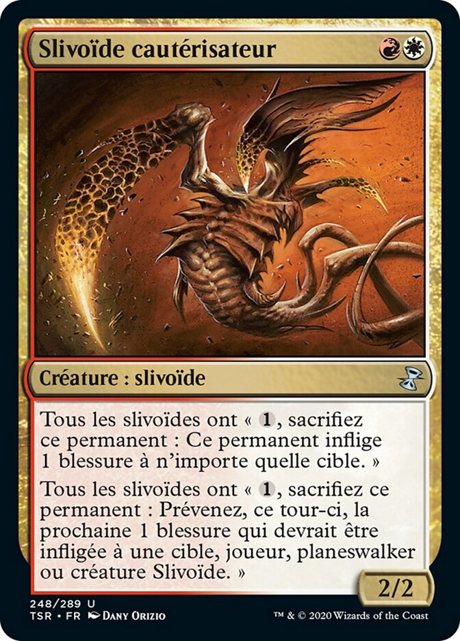 Slivoïde cautérisateur