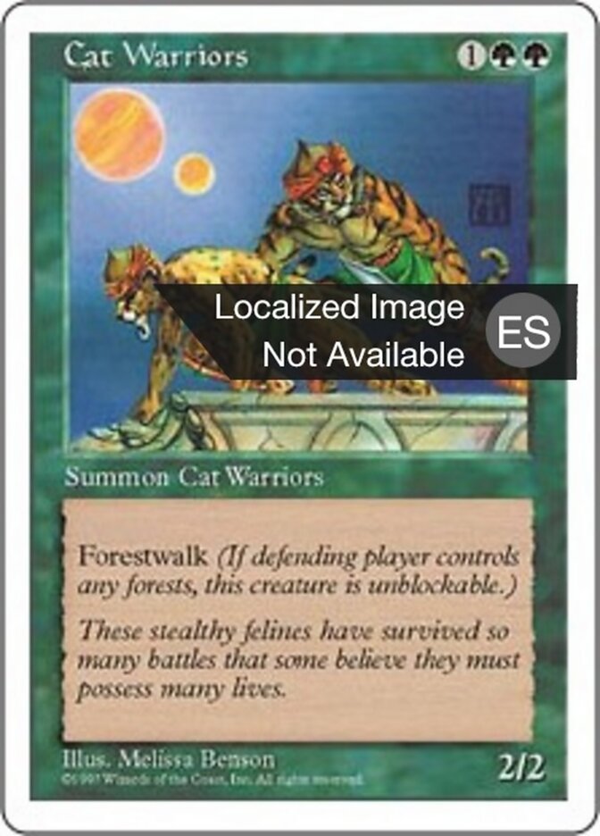 Guerreros felinos