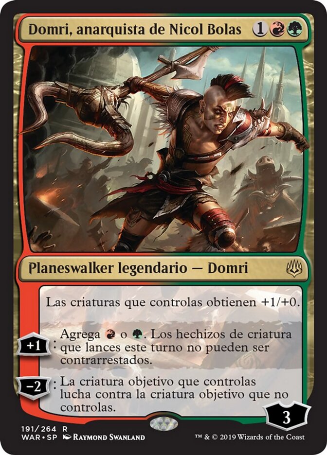 Domri, anarquista de Nicol Bolas