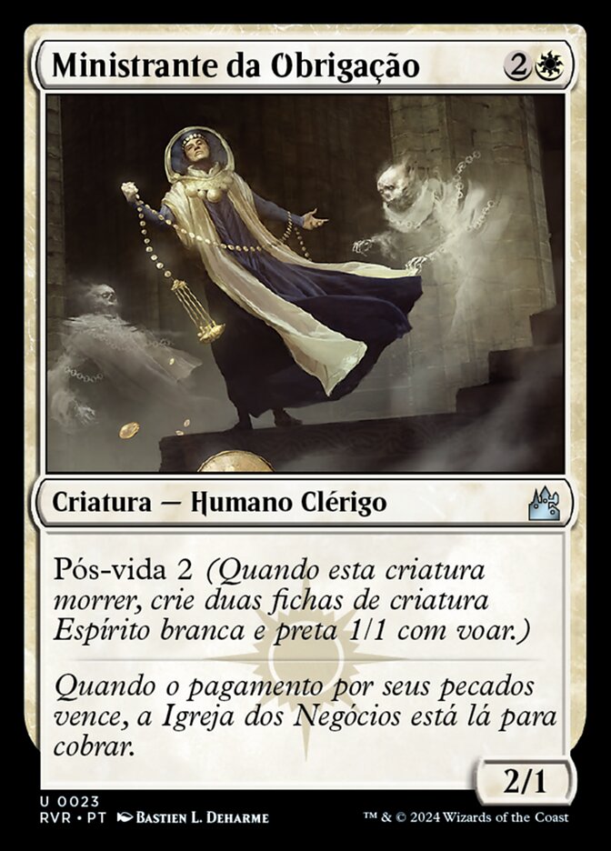 Ministrante da Obrigação