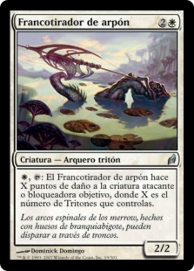 Francotirador de arpón
