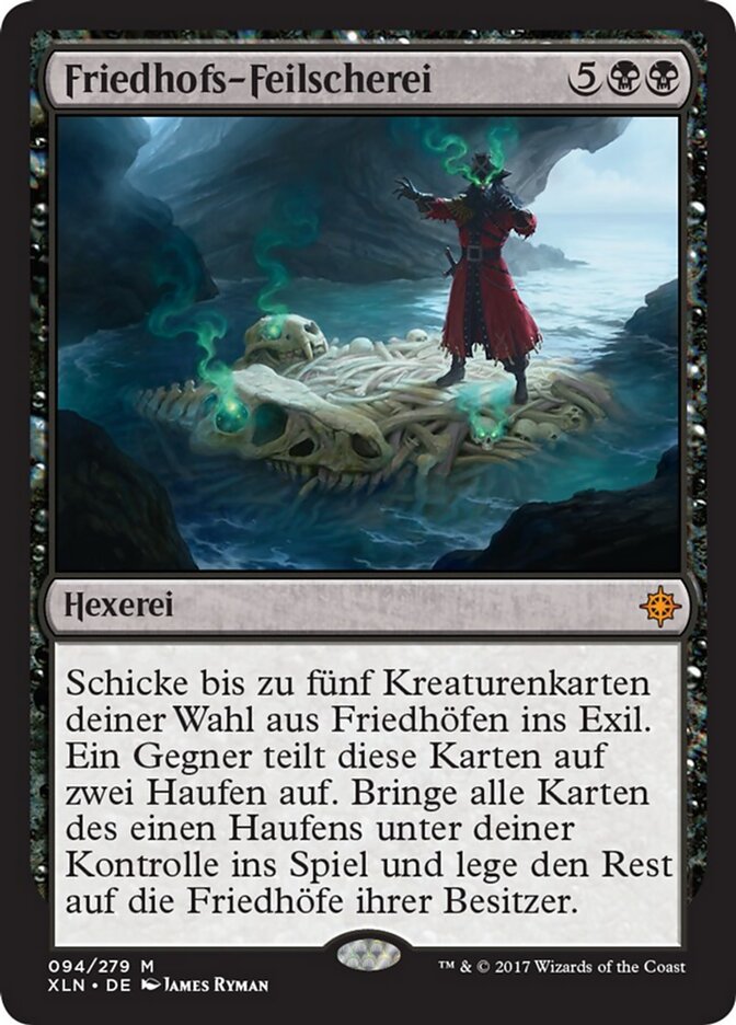 Friedhofs-Feilscherei