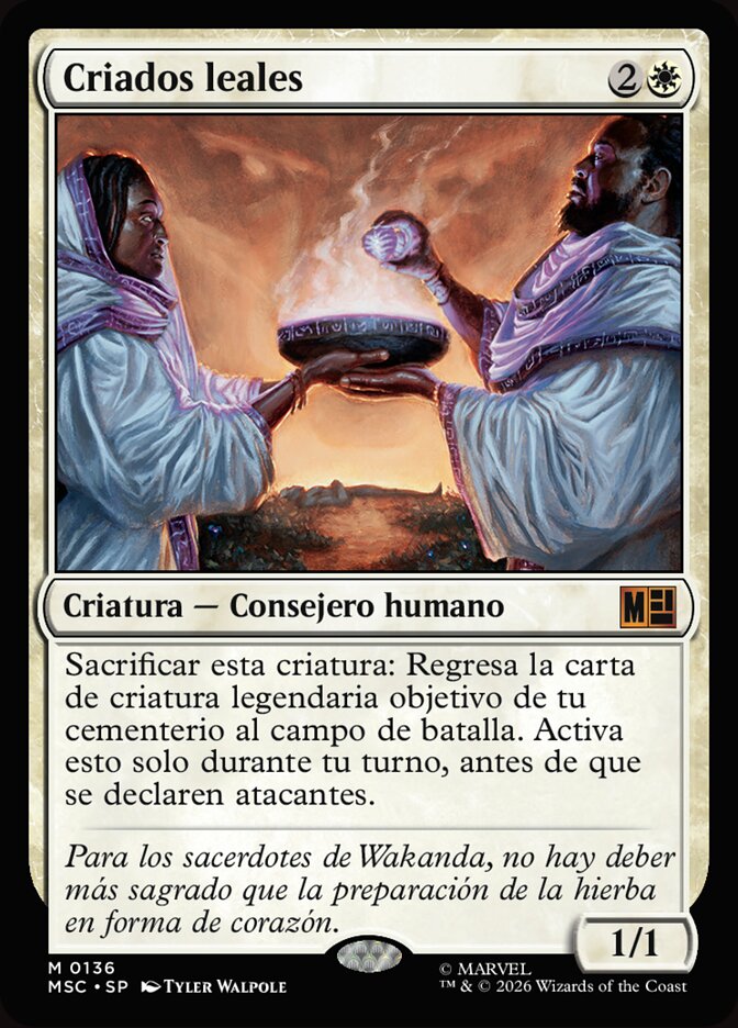 Criados leales
