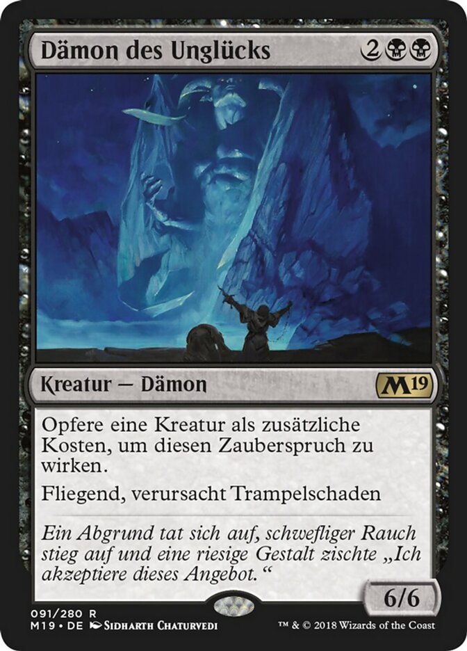 Dämon des Unglücks