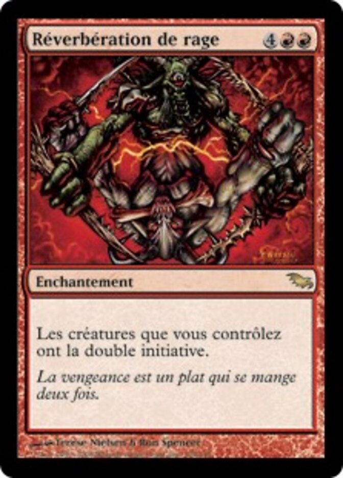 Réverbération de rage