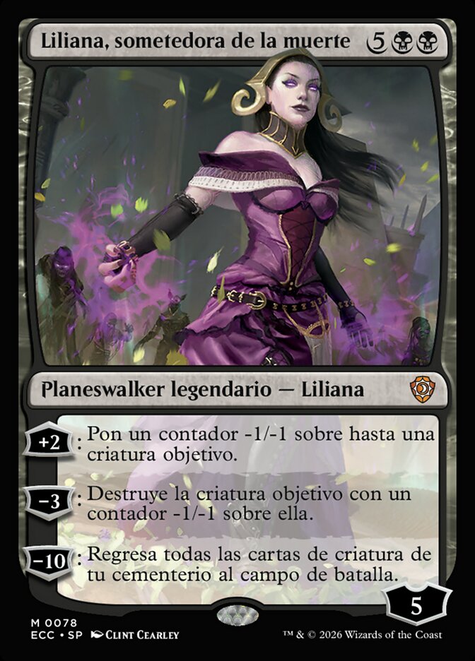Liliana, sometedora de la muerte