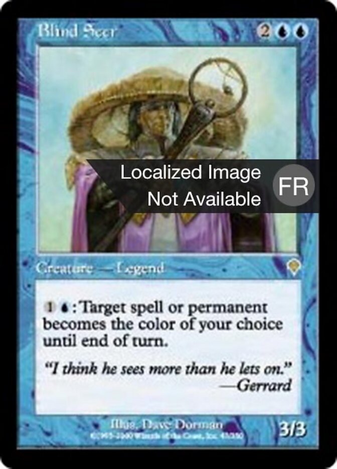Voyant aveugle
