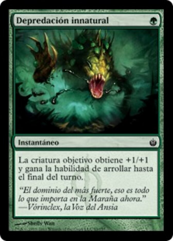 Depredación innatural