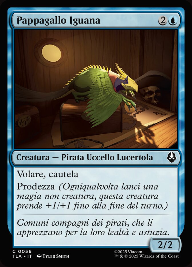 Pappagallo Iguana