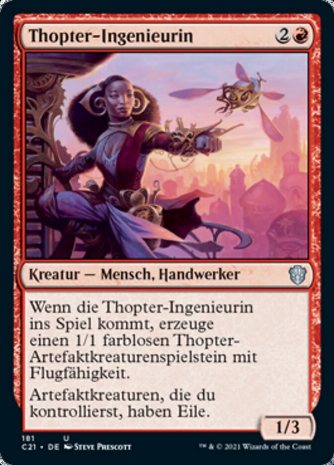 Thopter-Ingenieurin