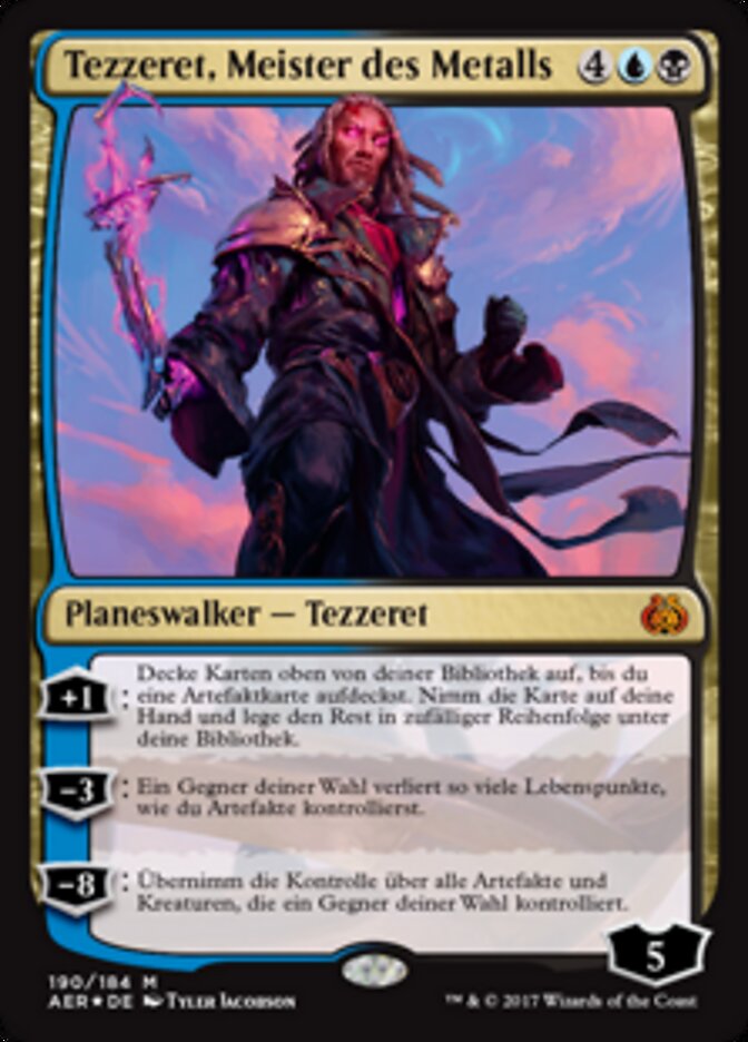 Tezzeret, Meister des Metalls