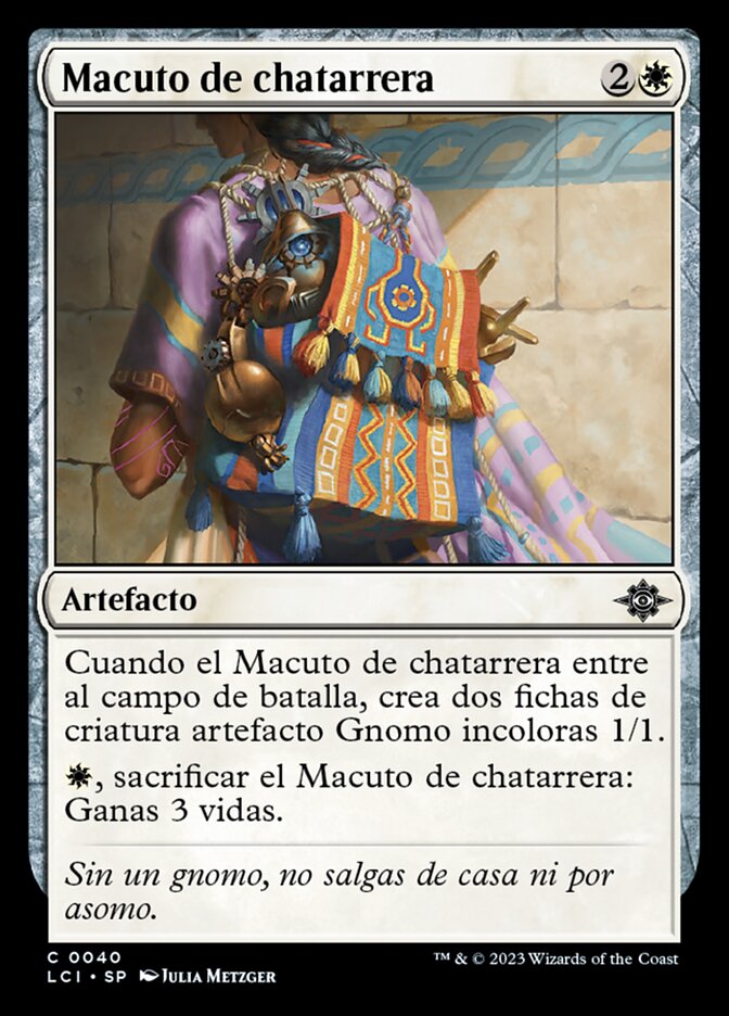 Macuto de chatarrera