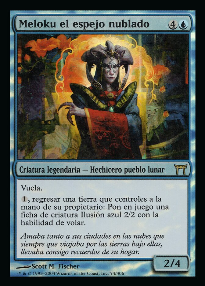 Meloku el espejo nublado
