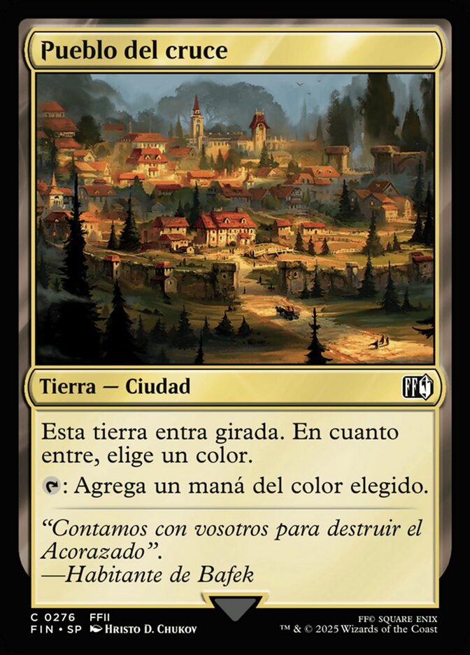 Pueblo del cruce