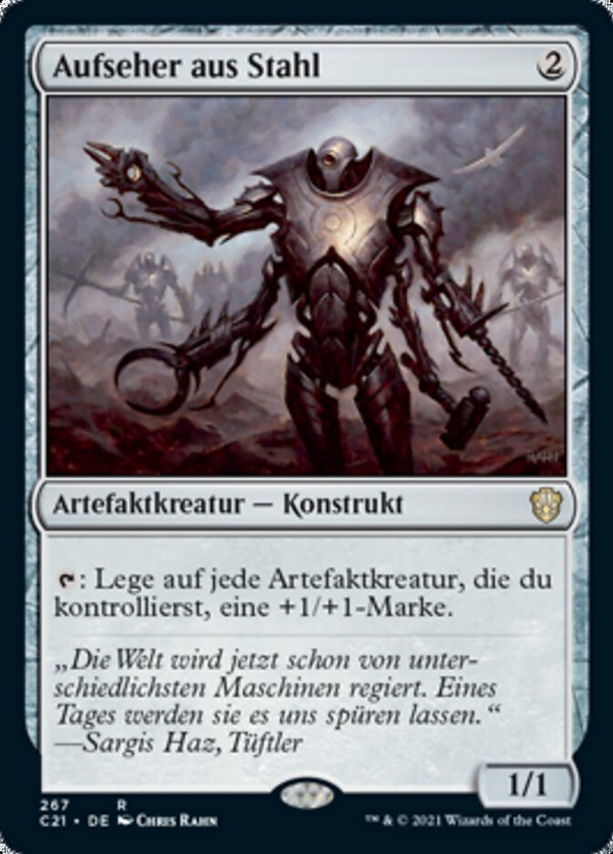 Aufseher aus Stahl